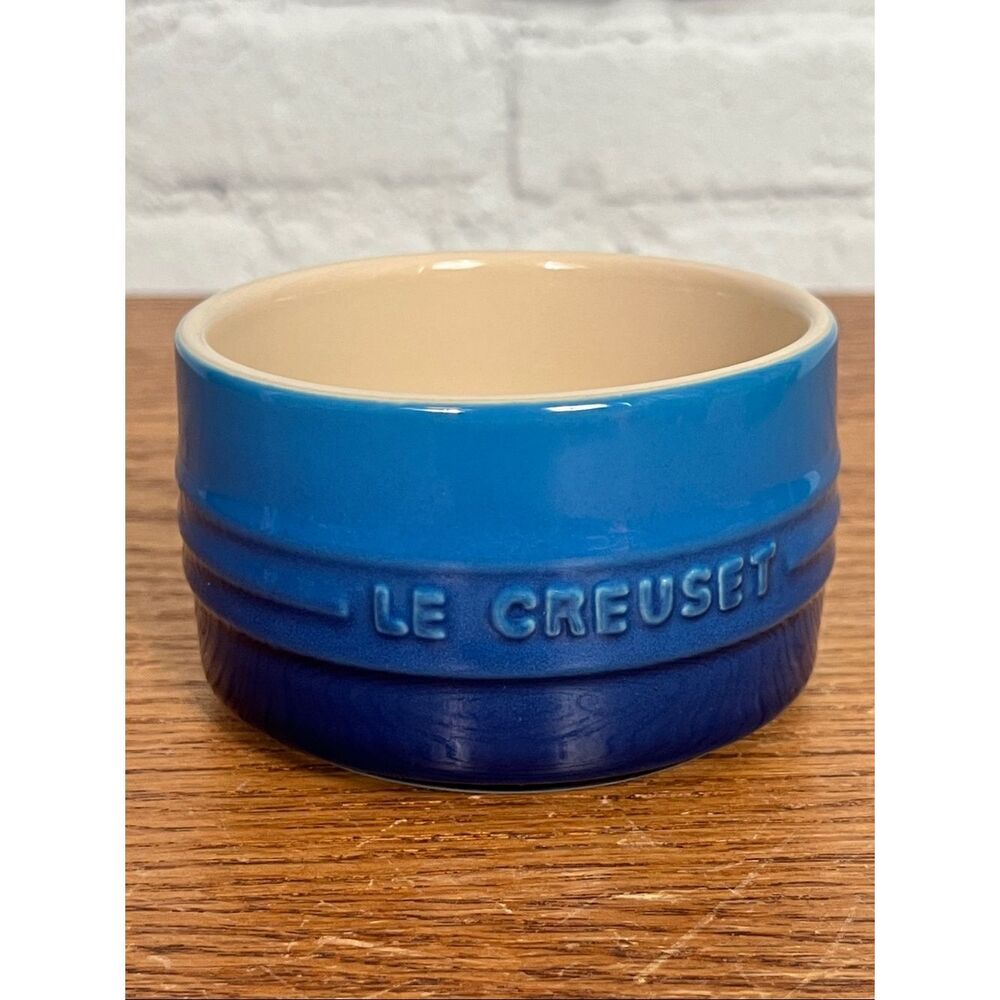 Le Creuset Stackable Ramekin, single item in Marseille Blue bre